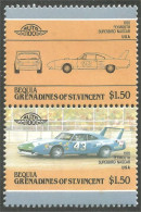 XW01-1867 Bequia Automobile Car Auto 1970 Plymouth Superbird NASCAR MNH ** Neuf SC Face $3.00 - Voitures