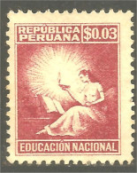 XW01-1854 Peru Education National - Perù