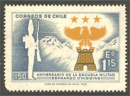 XW01-1861 Chile Ecole Militaire Military School Soldat Soldier Eagle Aigle Adler MNH ** Neuf SC - Militares