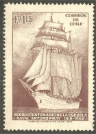 XW01-1846 Chile Bateau Voilier Sailing Ship Boat Segel Schiff Arturo Prat MNH ** Neuf SC - Barcos