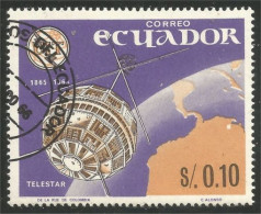 XW01-1763 Ecuador Espace Space Satellite Communications UIT ITU  - Zuid-Amerika