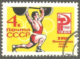 XW01-1716 Russia Haltérophilie Gewichtheben Weight Lifting - Pesistica