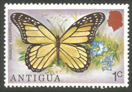 XW01-1710 Antigua Papillon Butterfly Schmetterling Farfala Mariposa MNH ** Neuf SC - Schmetterlinge