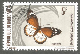 XW01-1705 Haute Volta Papillon Butterfly Schmetterling Farfala Mariposa - Haute-Volta (1958-1984)