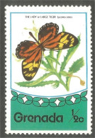 XW01-1680 Grenada Papillon Butterfly Schmetterling Farfala Mariposa MNH ** Neuf SC - Mariposas