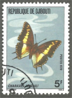 XW01-1678 Djibouti Papillon Butterfly Schmetterling Farfala Mariposa - Dschibuti (1977-...)