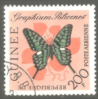 XW01-1687 Guinée Papillon Butterfly Schmetterling Farfala Mariposa - Vlinders