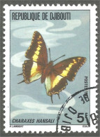 XW01-1677 Djibouti Papillon Butterfly Schmetterling Farfala Mariposa - Vlinders