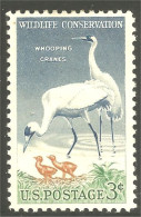 XW01-1673 USA Bird Oiseau Vogel Uccello Whooping Crane Grue Egret Aigrette MH * Neuf - Other & Unclassified