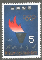 XW01-1658 Japan Flamme Jeux Olympiques 1964 Olympic Games Torch Tokyo MNH ** Neuf SC - Ete 1964: Tokyo
