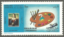 XW01-1646 Sharjah Tableau Painting MH * Neuf - Otros & Sin Clasificación
