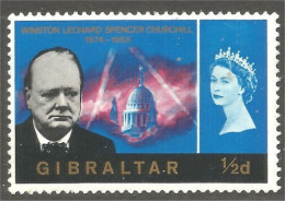 XW01-1645 Gibraltar Winston Churchill MH * Neuf - Sir Winston Churchill
