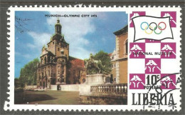 XW01-1632 Liberia Musée National Museum Munich Munchen Olympic Games Jeux Olympiques 1972 - Musées