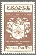 XW01-1625 France Creation Petite Poste Journée Timbre Stamp Day Renouard Villayer MH * Neuf - Autres & Non Classés