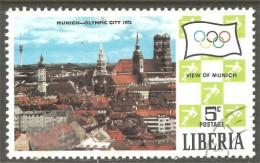 XW01-1631 Liberia Vue Munich View Munchen Olympic Games Jeux Olympiques 1972 - Sommer 1972: München