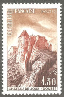 XW01-1626 France Chateau Joux Doubs Castle Castello MH * Neuf - Castles