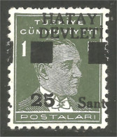 XW01-1615 Hatay Kemal Ataturk - 1934-39 Sandjak Alexandrette & Hatay