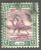 XW01-1611 Sudan Poste Camel Dromadaire Courrier Postman Mail - Soudan (...-1951)