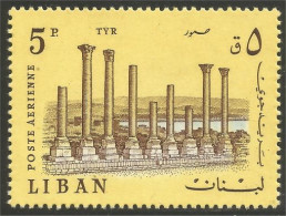 XW01-1588 Lebanon Colonnes Temple Tyr Columns Monument - Liban