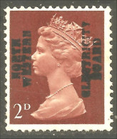 XW01-1581 United Kingdom Elizabeth II Commercial Overprint North Western Electricity Board - Other & Unclassified