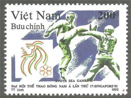 XW01-1564 Vietnam Art Martial Fight Combat Singapore MNH ** Neuf SC - Non Classificati