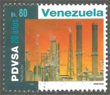 XW01-1559 Venezuela Oil Refinery Raffinerie Pétrole Petroleum - Petróleo