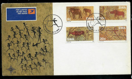 FDC Du SWA  Obl. OMARURU 31/03/1976 - Peintures Rupestres - Prehistory