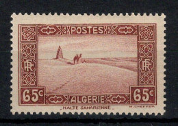 Algérie - YV 113 N* MH , Le Brun-rouge , Cote 8,50 Euros - Ongebruikt
