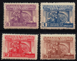 Uruguay #526-29 Historic And Geoghrapic Institute Clio MNH - Uruguay