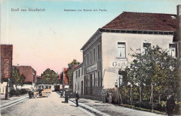 Gruß Aus Stupferich - Gasthaus Zur Sonne Mit Partie Gel.1912 - Karlsruhe