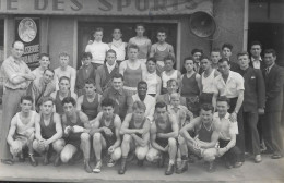 Boxe - Cercle Pugilistique Lorrain - Café Des Sport - Belle Animation - Rare Carte Photo écrite - Boxe