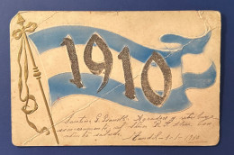 806 ARGENTINA BANDERA FLAG 1910 RARE POSTCARD - Belize