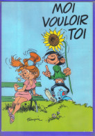 Carte Postale Bande Dessinée   Franquin Gaston Lagaffe    N° 57  Très Beau Plan - Comics