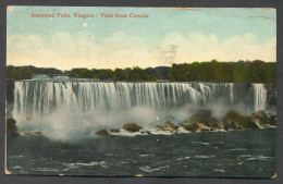 AMERICAN FALLS NIAGARA, Year 1913 - Cataratas Del Niágara