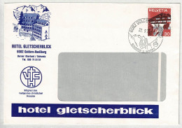 Schweiz / Helvetia 1975, Briefumschlag Goldern Hasliberg, Seilbahn / Téléphérique / Cable Car - Otros & Sin Clasificación