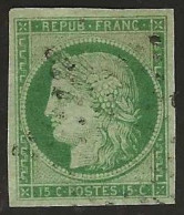 France  .  Y&T   .   2  (2 Scans)    .    O  .     Oblitéré - 1849-1850 Cérès
