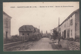 CP - 54 - Babonviller - Entrée De La Ville - Route De Pierre-Percée - Sonstige & Ohne Zuordnung