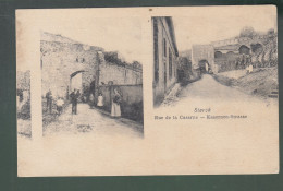 CP - 57 - Sierck - Rue De La Caserne - Kasernen Strasse - 2 Vues - Otros & Sin Clasificación