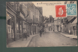 CP - 58 - Saint-Pierre-le-Moutier - Rue De Paris - Other & Unclassified