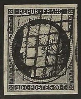 France  .  Y&T   .   3  (2 Scans)    .    O  .     Oblitéré - 1849-1850 Ceres