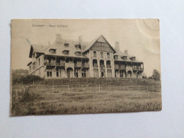 Carte Postale Ancienne (1925) Stoumont Maison St-Edouard - Stoumont