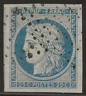 France  .  Y&T   .   4  (2 Scans)    .    O  .     Oblitéré - 1849-1850 Ceres