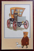 Chromo Tintin Voir Et Savoir " Automobile Origines à 1900 , Série 3 " - Voiture Fermée De Gauthier-Wehrlé 1897 - Chromo's