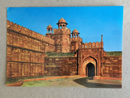 India Indie Indien - New Delhi Red Fort The Delhi Gate - India