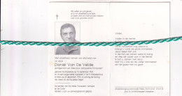Daniël Van De Velde-Focquaert, Knesselare 1935, Eeklo 1994. Foto - Décès