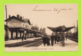 CPA  94 -- LA  VARENNE SAINT HILAIRE -- LA GARE - EUGENNE LEGRAIN EDIT - VOIR CACHET AU DOS - VUE INCONNUE - - Autres & Non Classés