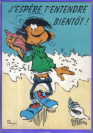 Carte Postale Bande Dessinée Franquin  Gaston Lagaffe  N°149 Très Beau Plan - Comicfiguren