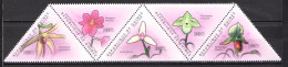 Guinea MNH Set From 2011 - Orquideas