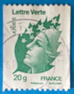 France 2011 :  Type Marianne De Beaujard "Lettre Verte" Provenant De Roulette N° 4597 Oblitéré - Oblitérés