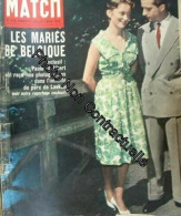 PARIS MATCH - LES MARIES DE BELGIQUE - 534 - Autres & Non Classés